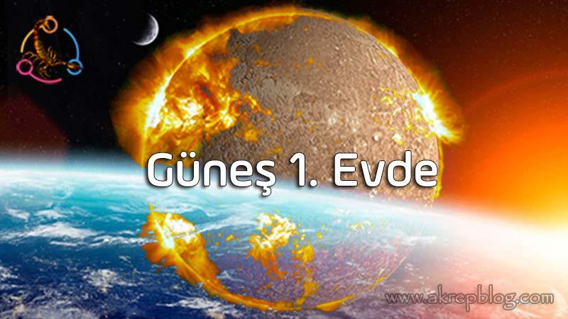 Güneş 1. Evde, 1. Evde Güneş