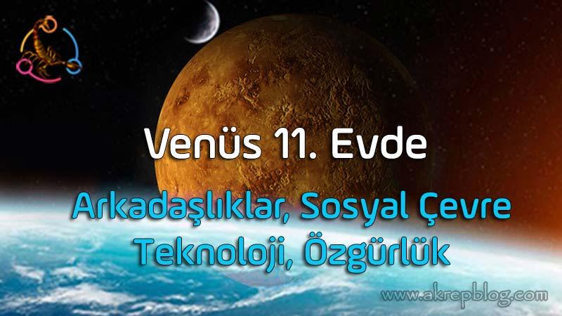 Venüs 11. Evde, 11. evde Arkadaşlıklar, Sosyal Çevre, Teknoloji, Yenilikler, Özgürlükler, olumlu ve olumsuz etkiler