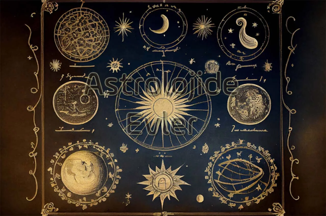 Astrolojide Evler, Ev Konuları, Burç Etkileri ve Doğum haritasında ev Konumlarının Etkileri, Doğum haritasında evler