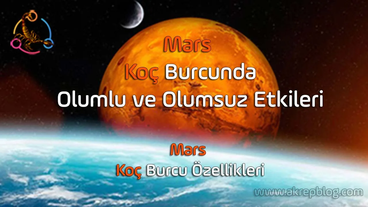 Mars Koç Burcunda